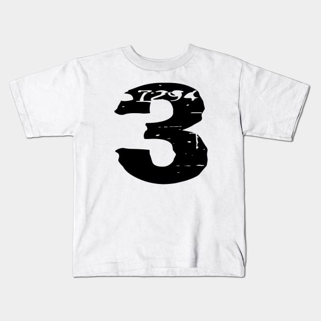 three Kids T-Shirt by Polli